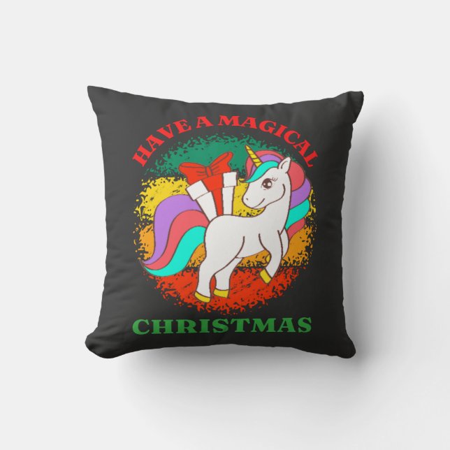 Coussin ont un noël magique (Recto)