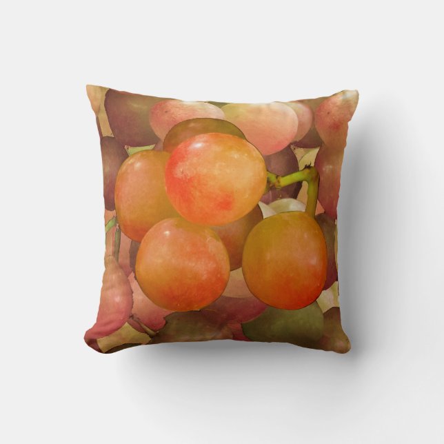 Coussin ONU-colère de raisins (Recto)