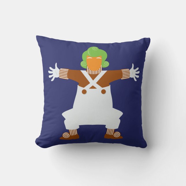 Coussin Oompa Loompa Armes (Recto)