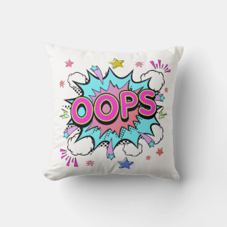 Coussin Oops Pop Art Explosion