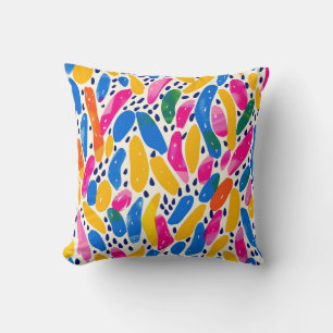 Coussin Optique pop maximaliste