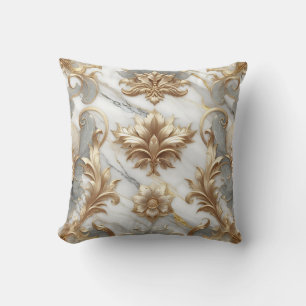 Coussin or et marbre