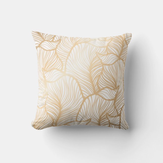 Coussin or floral damassé  (Recto)
