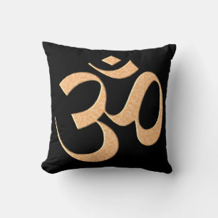 Coussin Or Om