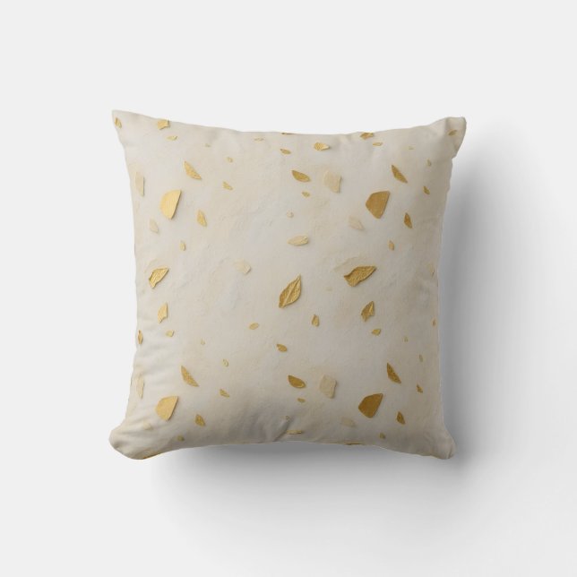 Coussin Or Quatre — Luxe subtil et suite de mariage (Recto)