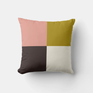 Coussin Or rose chocolat ivoire