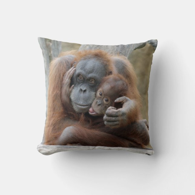 Coussin Orang-outan 001 (Recto)