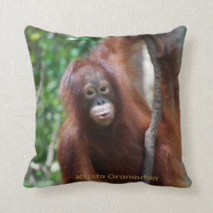 Coussin Orang-outan de Krista