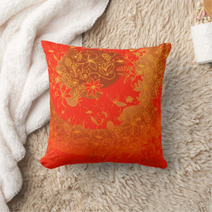 Coussin orange