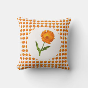 Coussin - Orange Calendula Blossom