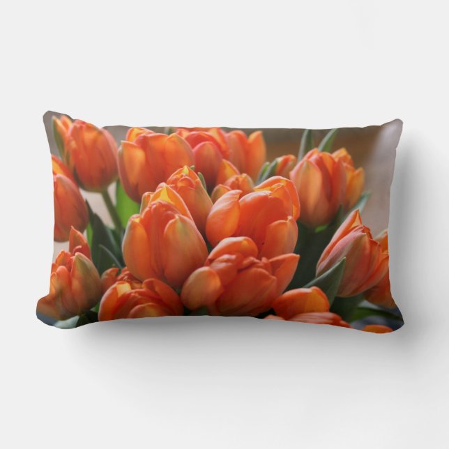 Coussin orange de tulipe (Recto)