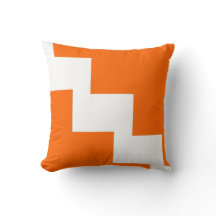 Orange et blanc de Chevron