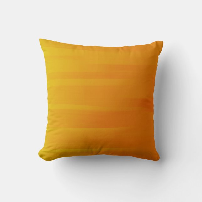 Coussin orange vibrant (Recto)