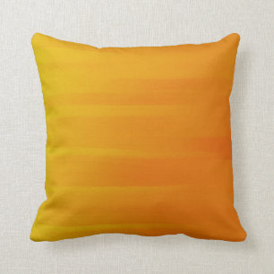 Coussin orange vibrant