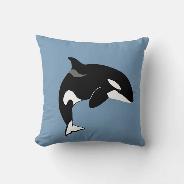 Coussin Orca Killer Whale  (Recto)