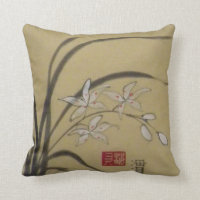 Orchidée de Sumi-e par Chelsea McGraw