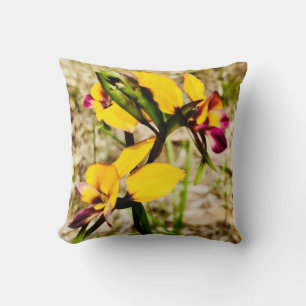 Coussin Orchidées d'ânes
