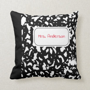 Coussin Ordinateur portable de composition en marbre perso