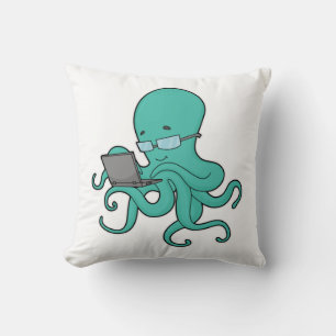 Coussin Ordinateur portable Octopus