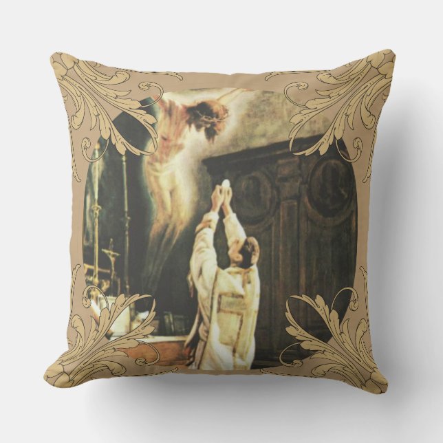 Coussin Ordres saints de classification d'anniversaire de (Recto)