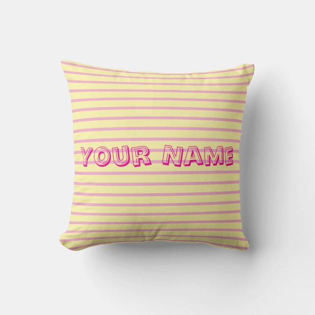 Coussin oreilé personalisé  (Recto)