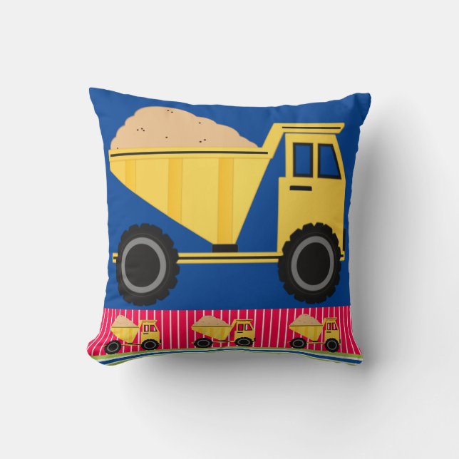 Coussin *Oreiller à lancer en polyester pour enfants 16 po (Recto)