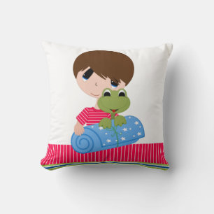 Coussin .Oreiller à lancer en polyester pour enfants 16 po