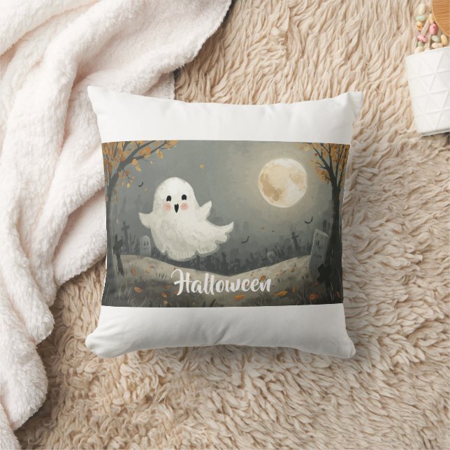 Coussin "Oreiller à l'Halloween Éffrayant" (Couverture)