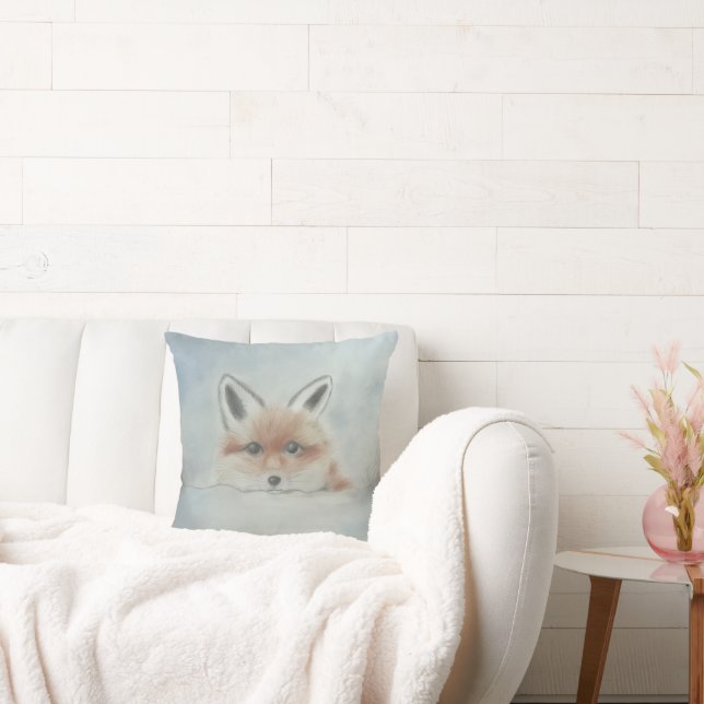 Coussin oreiller petit renard (Canapé)