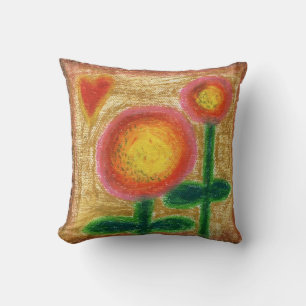 Coussin Oreiller, Tournesols heureux