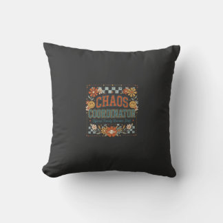 Coussin Organisateur de chaos Réunion de famille drôle