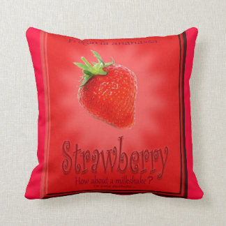 Coussin orienté de fraise