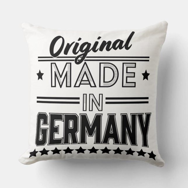 Coussin Original fabriqué en Allemagne (Recto)