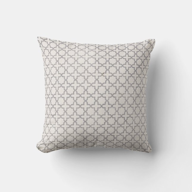 Coussin Ornement arabesque élégant (Recto)