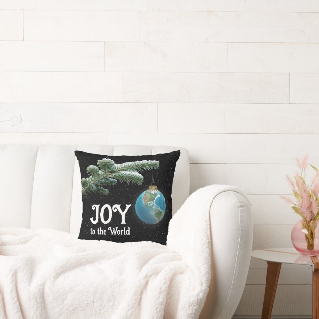 Coussin Ornement de globe de Noël avec des étoiles (Canapé)