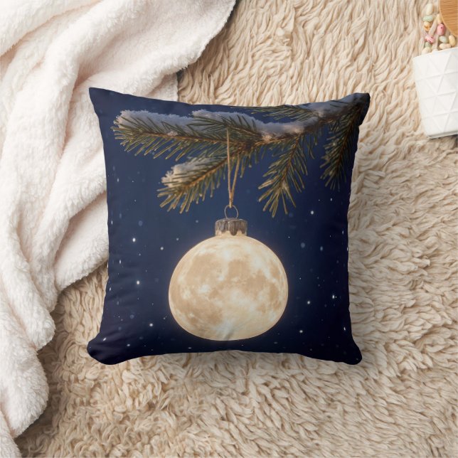 Coussin Ornement de Noël Pleine lune (Couverture)