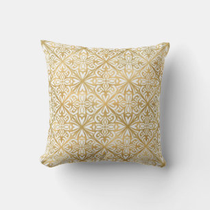 Coussin Ornement Doré