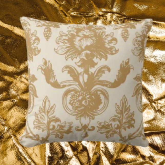 Coussin Ornement Romantique Vintage (Créateur téléchargé)