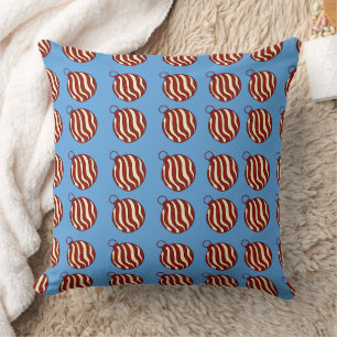 Coussin ornements de Noël avec 2 couleurs