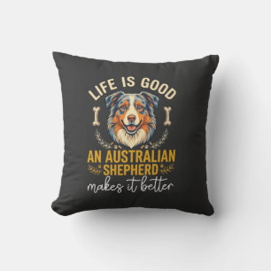 Coussin Os de chien de berger australien Bonne Vie