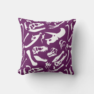 Coussin Os Dinosaures (Violet)