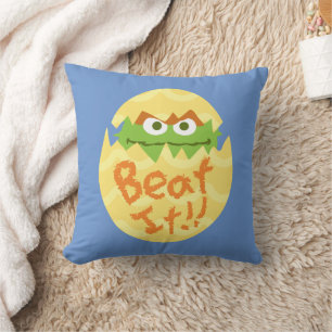 Coussin Oscar le Grouch de Pâques