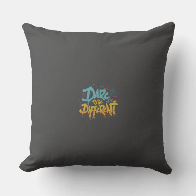 Coussin Oser être différent (Recto)