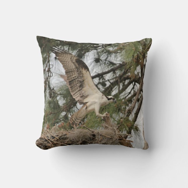 Coussin Osprey Landing (Recto)