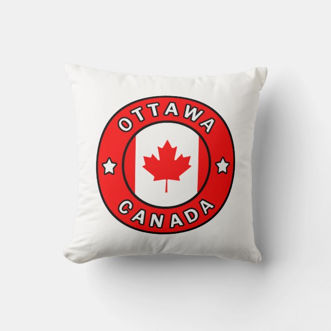 Coussin Ottawa Canada (Recto)