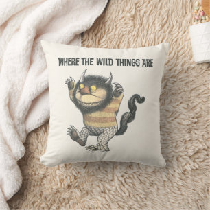 Coussin Où sont les choses sauvages   Wild Thing