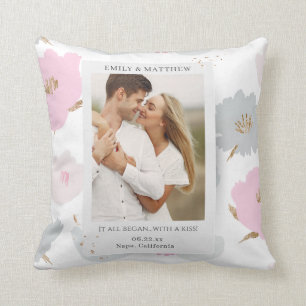 Coussin Où tout a commencé Couples romantiques Personnalis