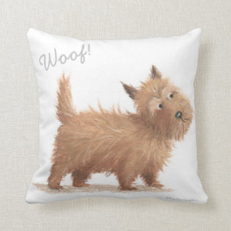 Coussin  Ouf ! Cushion - Chien écossais / Cairn Terrier