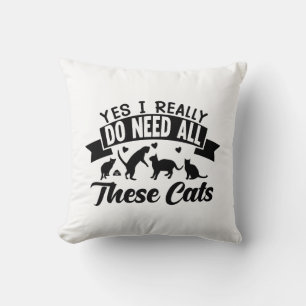 Coussin oui, j'ai besoin de tous ces chats   chats amour d