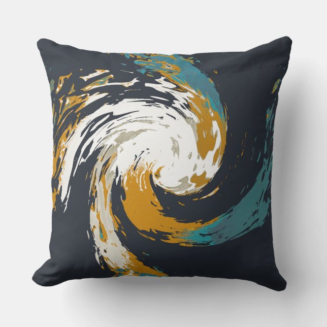 Coussin Ouragan Twirl (Recto)